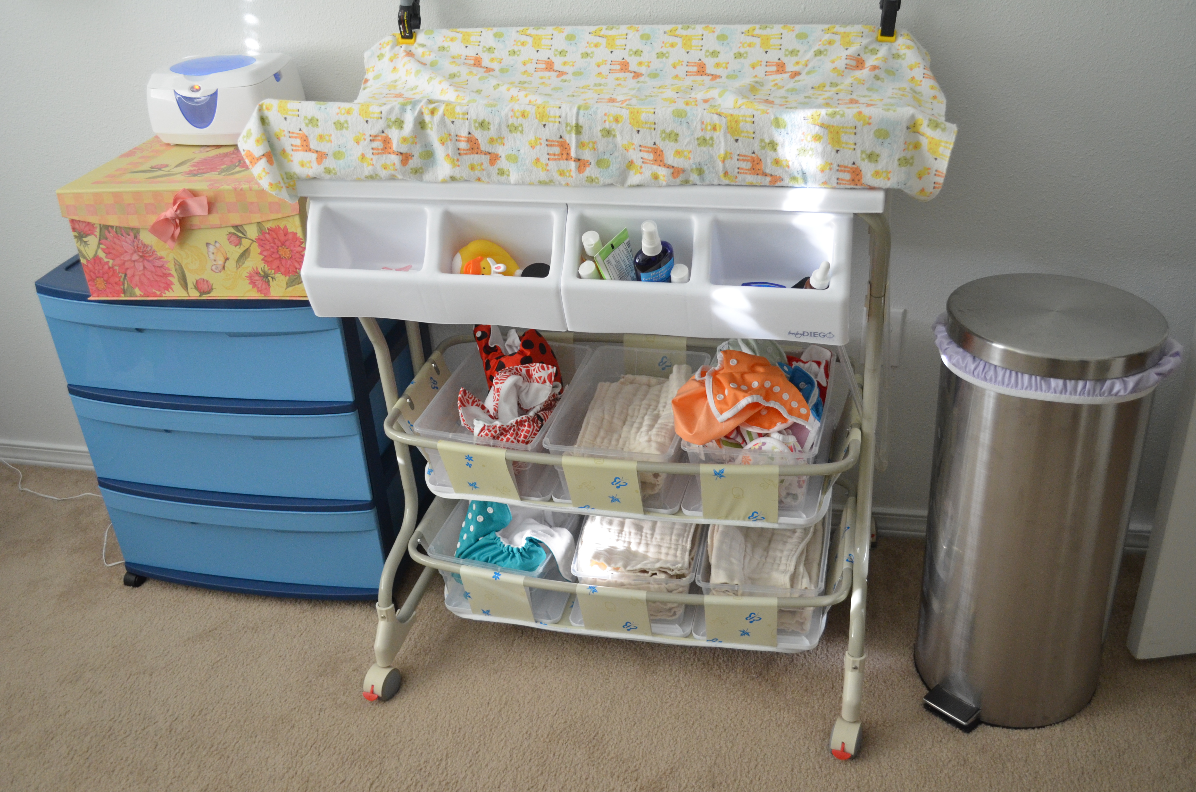 baby diego changing table