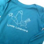 Growing Up Wild Little Locavore Organic Bodysuit for Baby