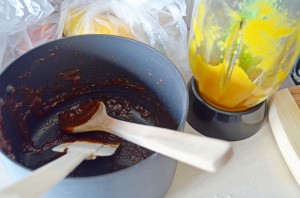 Making Prunes and Apricot Baby Food
