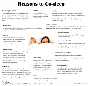Reasons To Cosleep