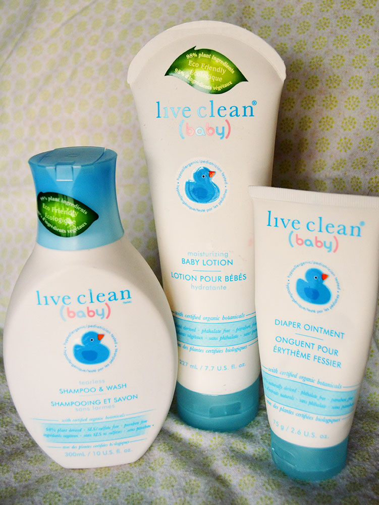 Live Clean Baby Line
