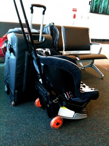 Car Seat in Airport