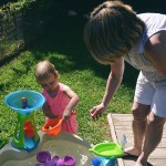 Playing with the new water table