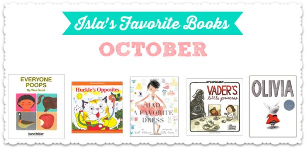 Isla's Favorite Books in October
