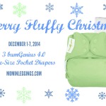 Merry Fluffy Christmas Giveaway: 3 bumGenius 4.0 One-Size Pocket Diapers