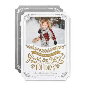 Love and Joy Holiday Card