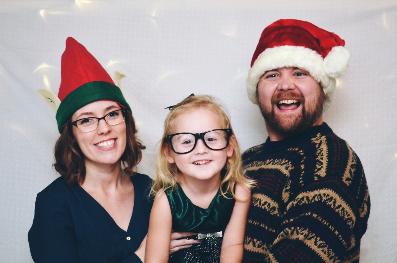 Our Family at the Christmas Party