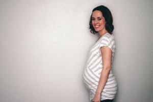27 weeks belly pic
