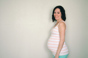32 weeks belly pic