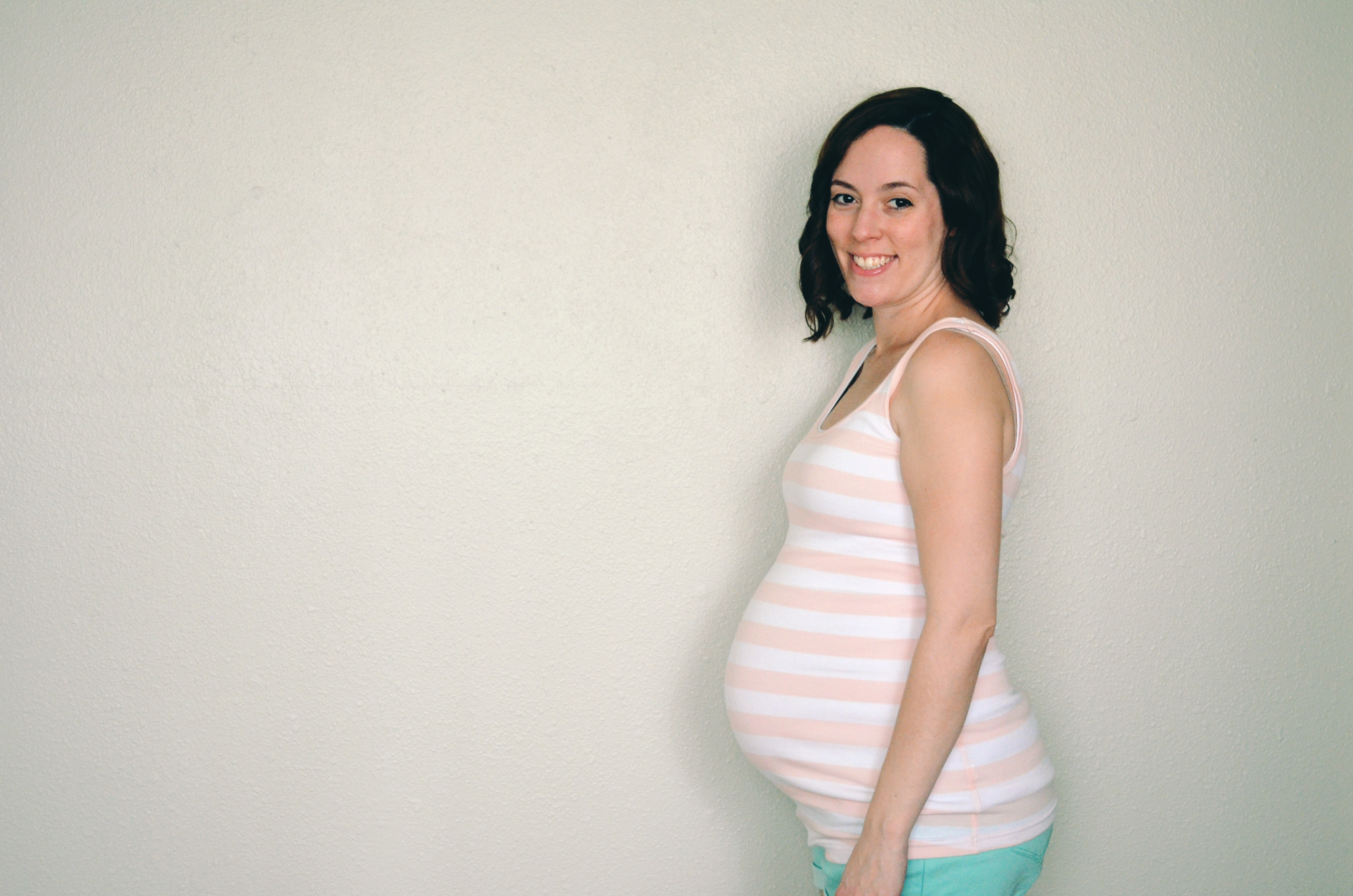 32 weeks belly pic