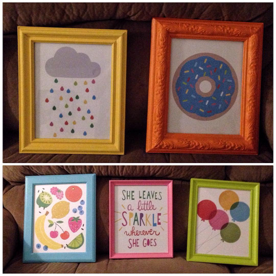 Nursery Wall Art and DIY Frames