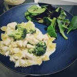 Recipe: Pasta with Chicken and Broccoli in Lemon-Garlic Sauce
