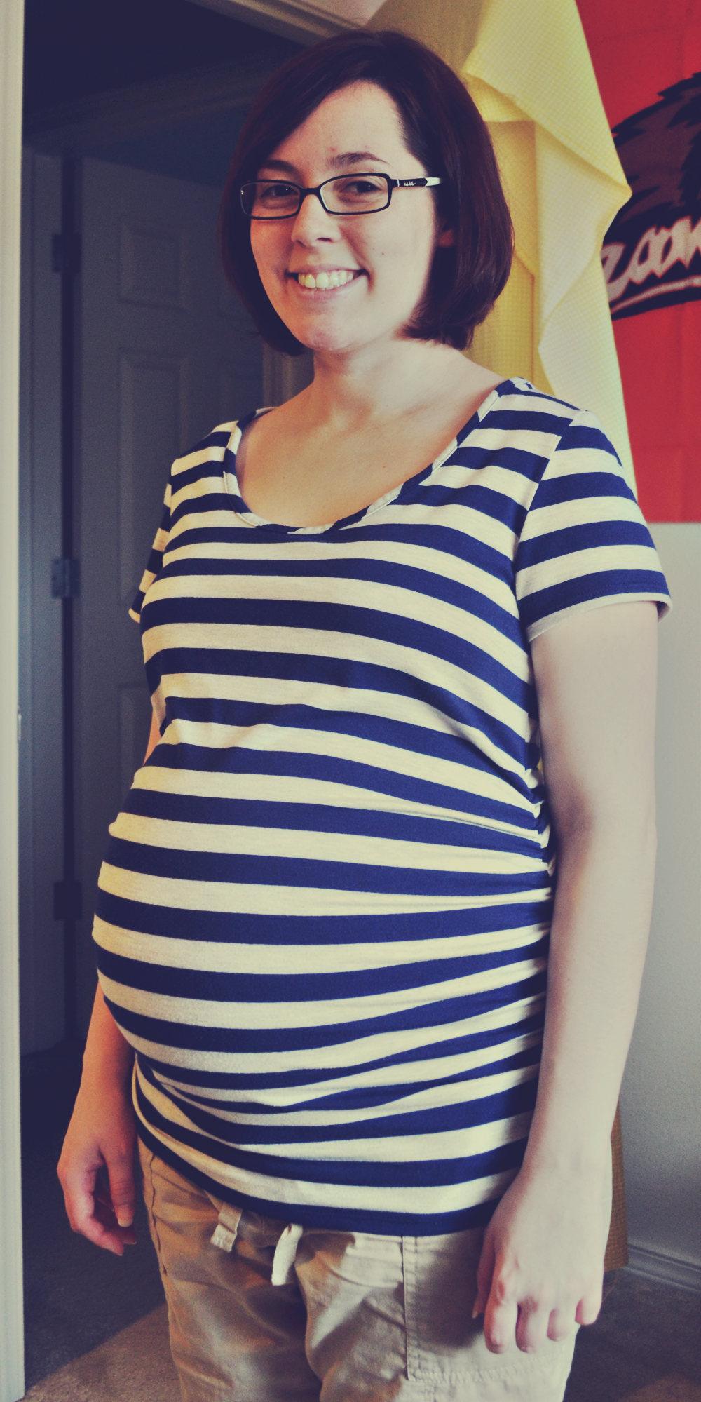 37 weeks pregnant - belly pic