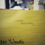 Day 13: Handwritten Words