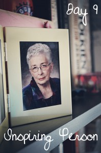 Day 9: Inspiring Person