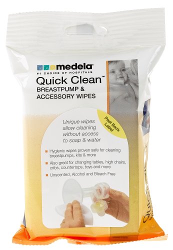Medela Quick Clean Breastpump and Accessory Wipes