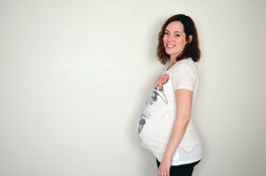 36 weeks belly pic